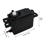 Wholesale Original JX Sailing Winch W4505-2T4T6T Plastic Gears Standard RC Yacht Winch for Remote Control Boat